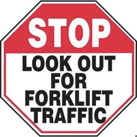 Accuform STOP SAFETY SIGN LOOK OUT FOR MVHR948VP MVHR948VP